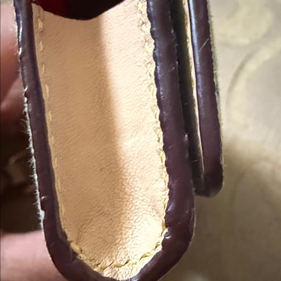 Dooney & Bourke Multicolor Floral With Ants Mini Wristlet Credit Card Wallet EUC - Picture 10 of 14